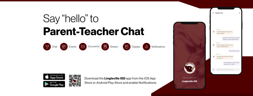 Say "hello" to Parent-Teacher Chat